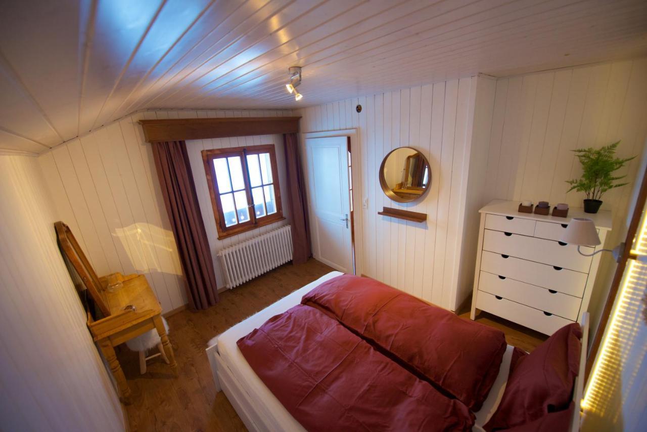 4 Personnes Avec Sauna Apartamento Leysin