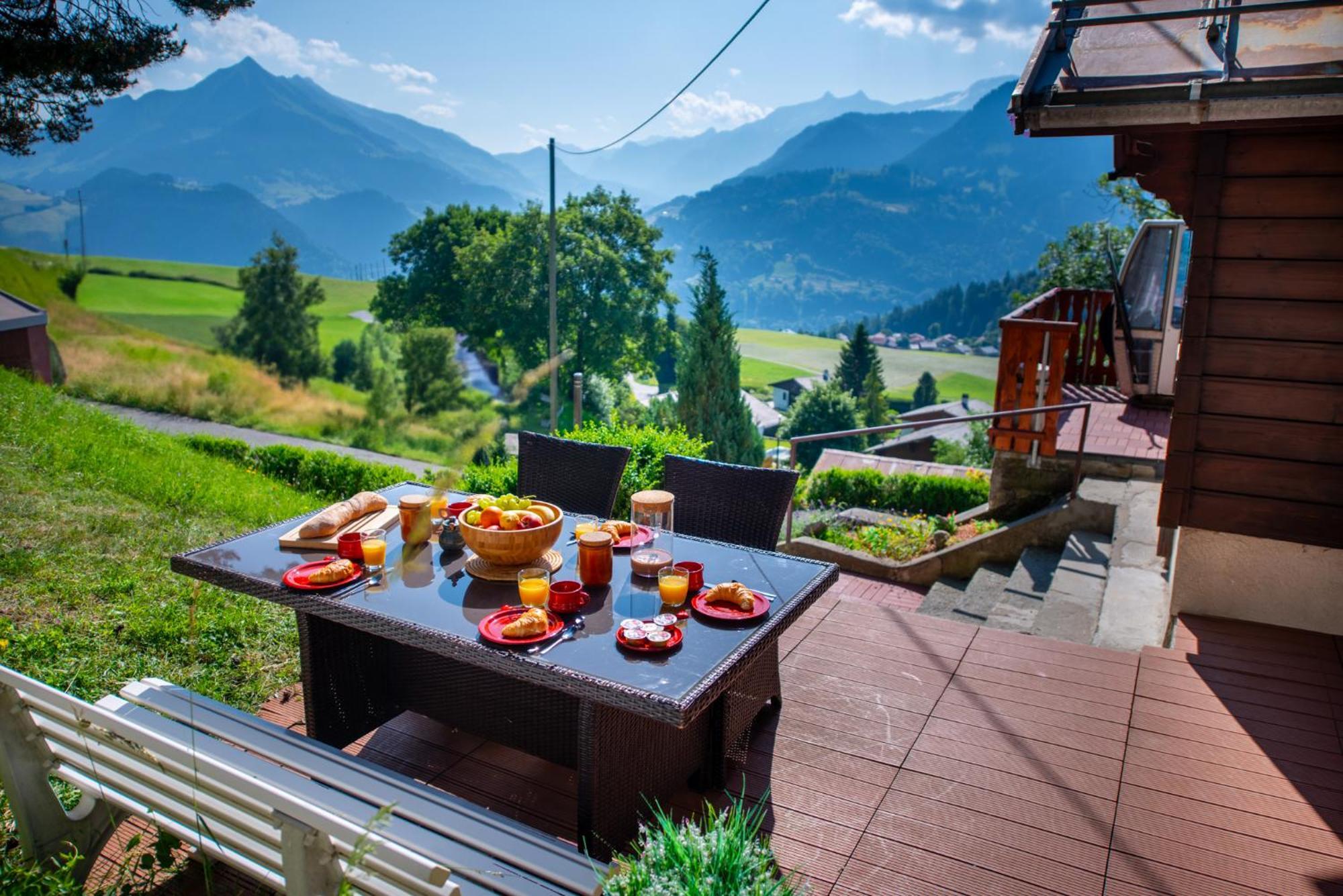 4 Personnes Avec Sauna Apartamento Leysin